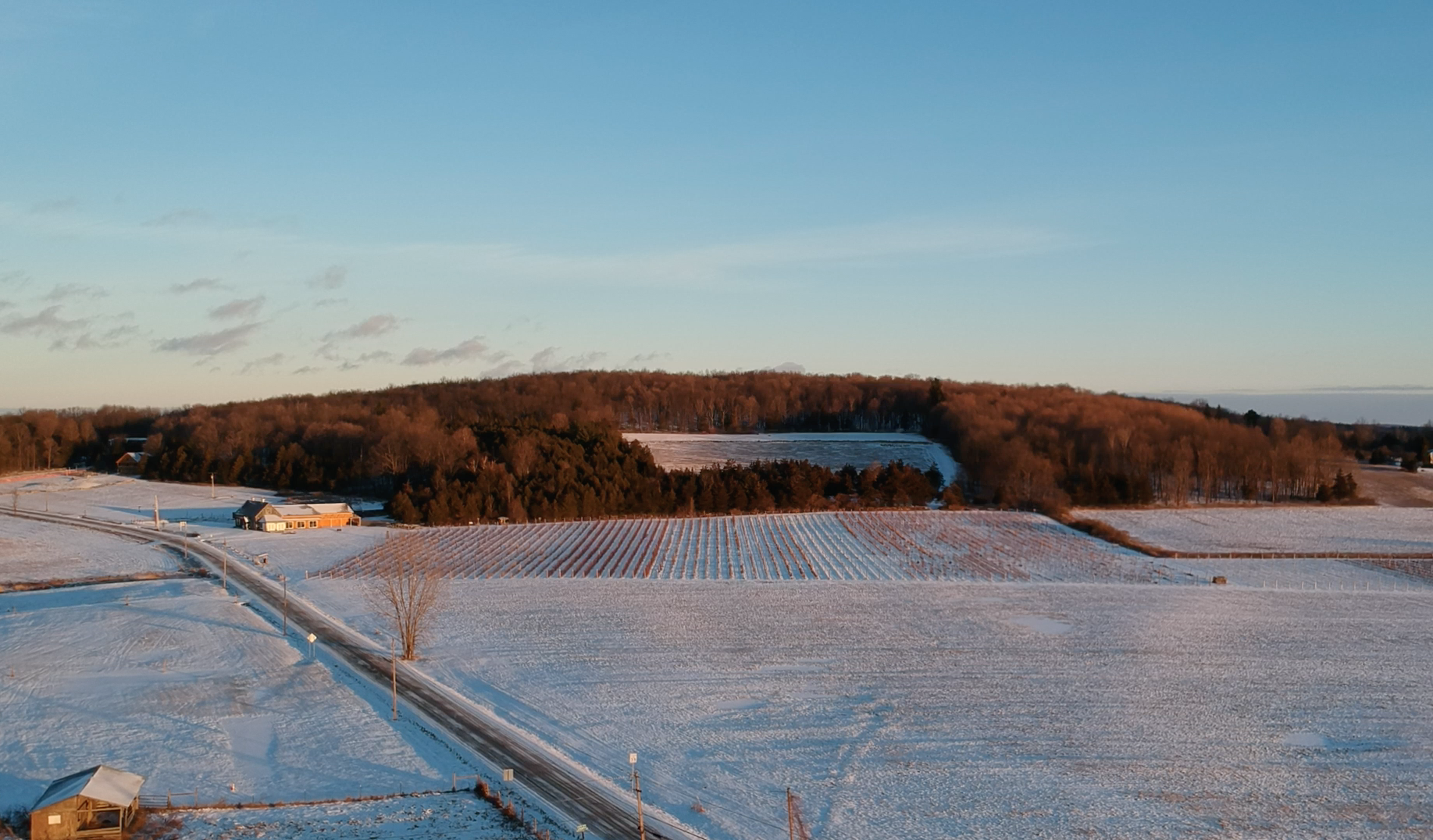 Where is Vermont -2 Snow Farm Winter Landscape