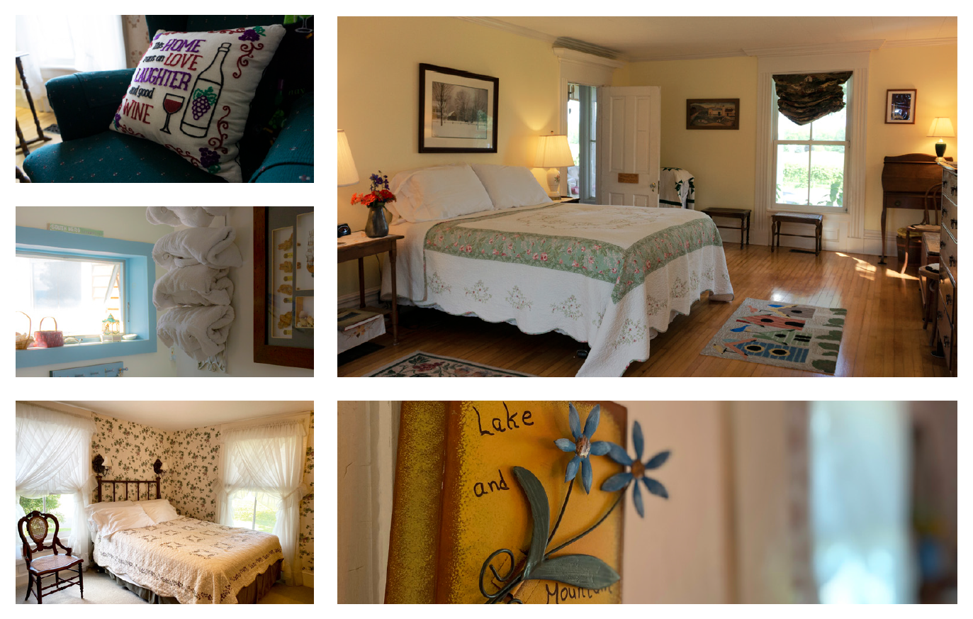 Vermont Bed and Breakfast rooms