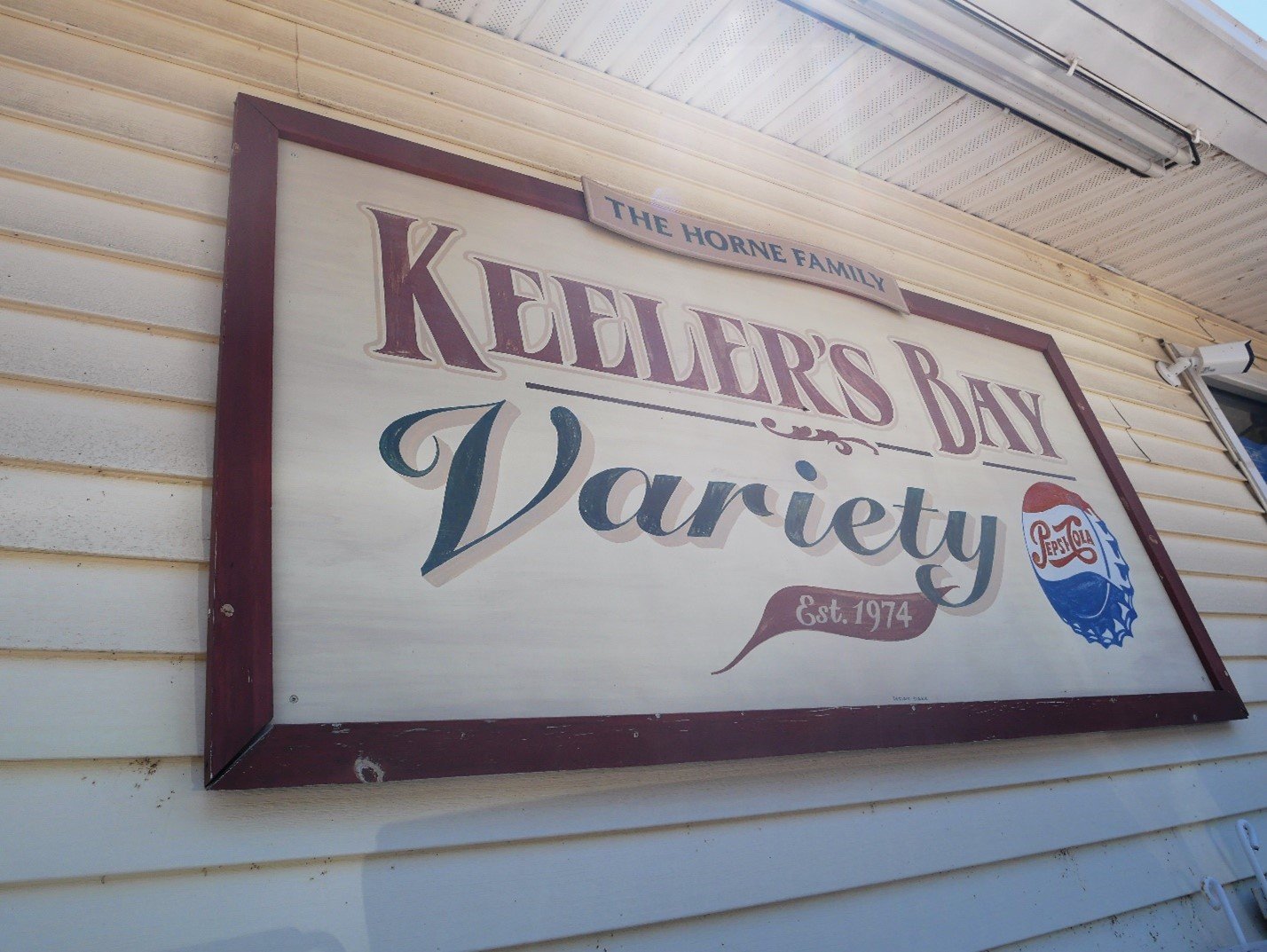 Vermont Country Store Sign Keeler Bay